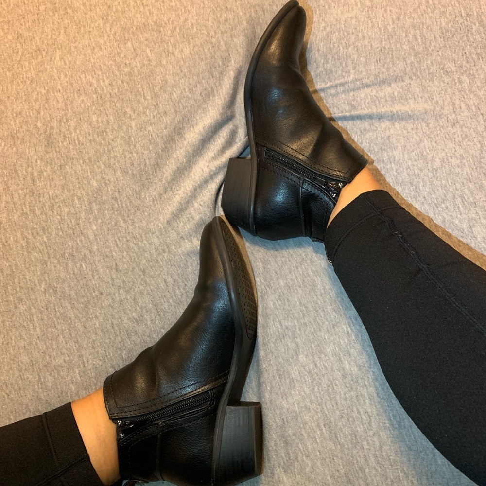 Black booties
